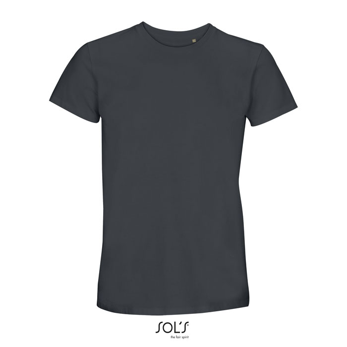 T-Shirt personnalisé unisexe coton/coton recyclé 150g RE CRUSADER gris souris